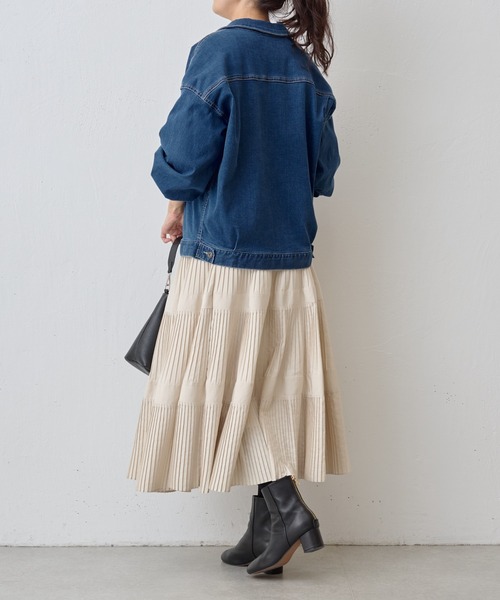 BEARDSLEY（ビアズリー） デニムジャケット FREE ブルー レディース