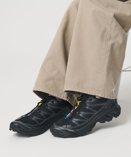 23cm 新品 SALOMON CROSS スニーカー ブラック SALOMON レディーススニーカー（サイズ（cm）：23cm）｜シューズ