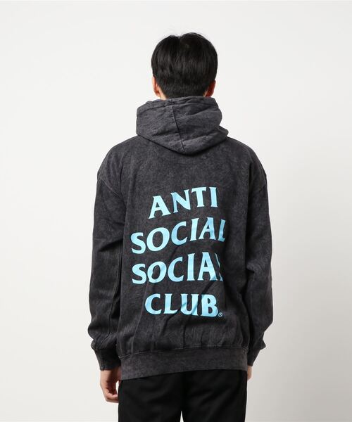 「ANTI SOCIAL SOCIAL CLUB」 プルオーバーパーカー X-LARGE ブラック メンズ_画像3
