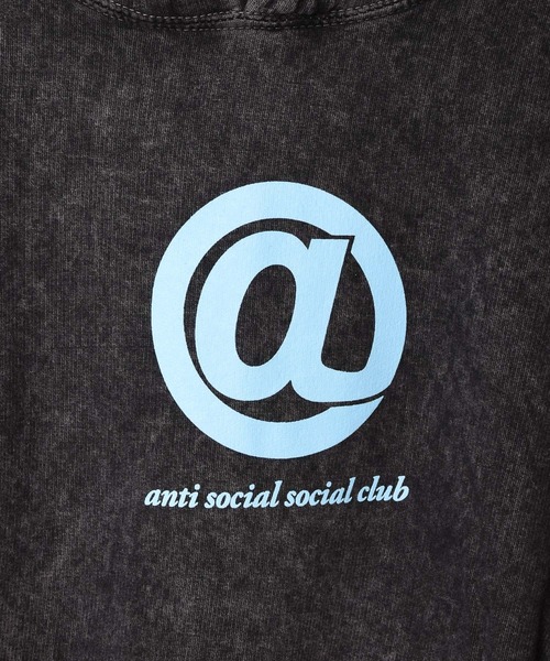 「ANTI SOCIAL SOCIAL CLUB」 プルオーバーパーカー X-LARGE ブラック メンズ_画像8