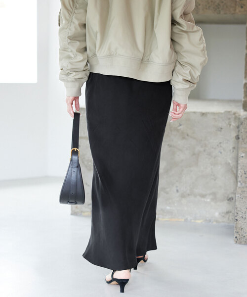 SLOBE IENA（スローブイエナ） ロングスカート 38 ブラック レディース
