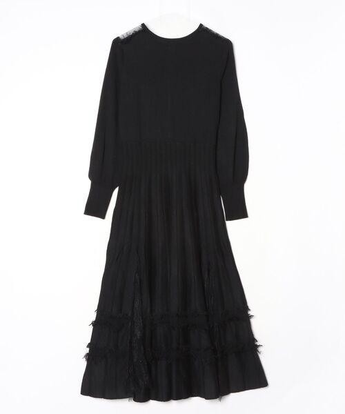 Her lip to ニットワンピース M ブラック レディース : ZOZOTOWN Yahoo