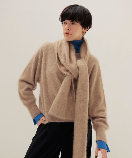 マフラー ストール royal cashmere fluffy muffler(ロイヤルカシミヤマフラー) レディース メンズ