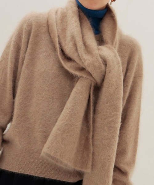 マフラー ストール royal cashmere fluffy muffler(ロイヤルカシミヤマフラー) レディース メンズ