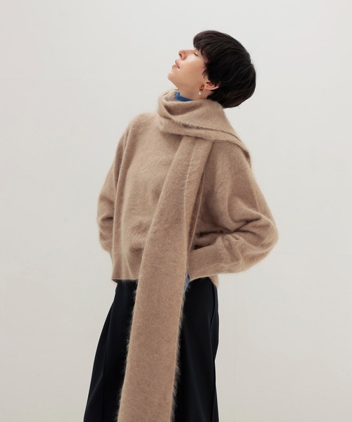 マフラー ストール royal cashmere fluffy muffler(ロイヤルカシミヤマフラー) レディース メンズ