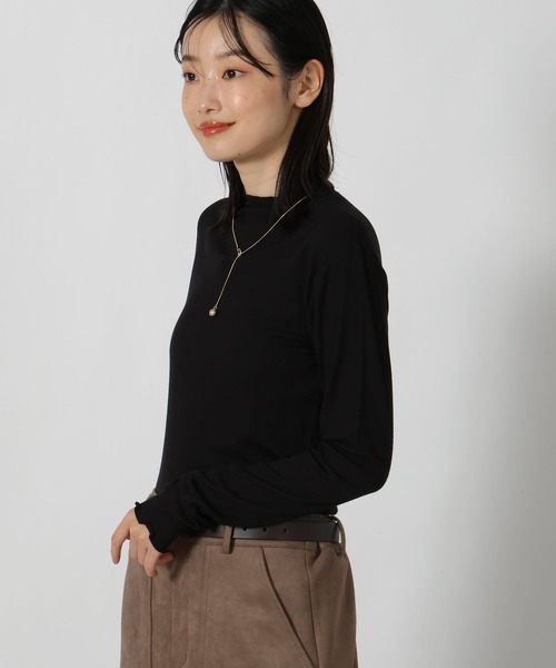 LAKOLE（ラコレ） tシャツ メローエッジハイネック長袖 / 615914