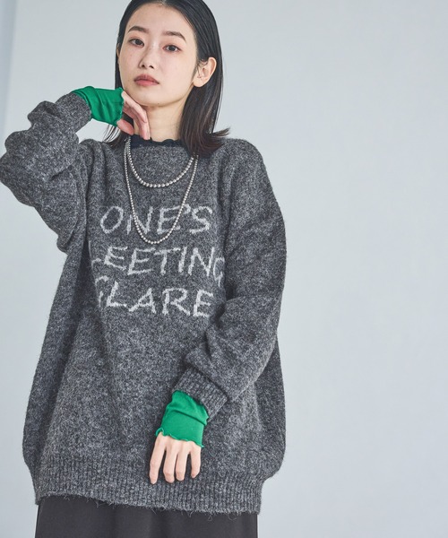 LAKOLE（ラコレ） tシャツ メローエッジハイネック長袖 / 615914