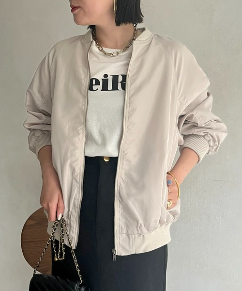 「prose verse」 ブルゾン MEDIUM オフホワイト レディース_画像3