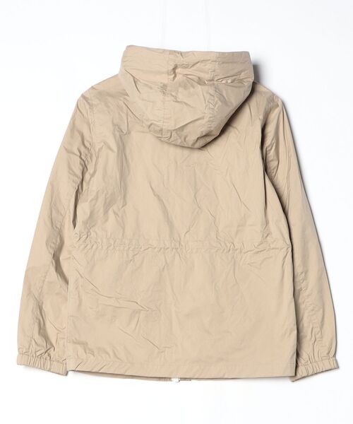 「FIDELITY」 ワンポイントナイロンブルゾン X-SMALL ブラウン レディース_画像2