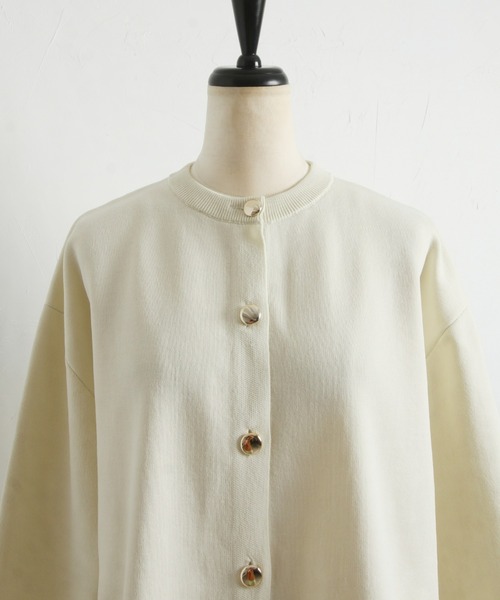 「&. NOSTALGIA」 ニットカーディガン FREE アイボリー レディース_画像6