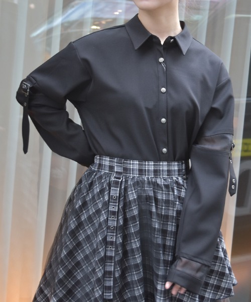 axes femme（アクシーズ ファム） チュニック ハトメシャツチュニック