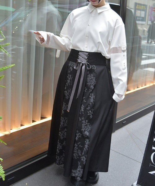 axes femme（アクシーズ ファム） チュニック ハトメシャツチュニック