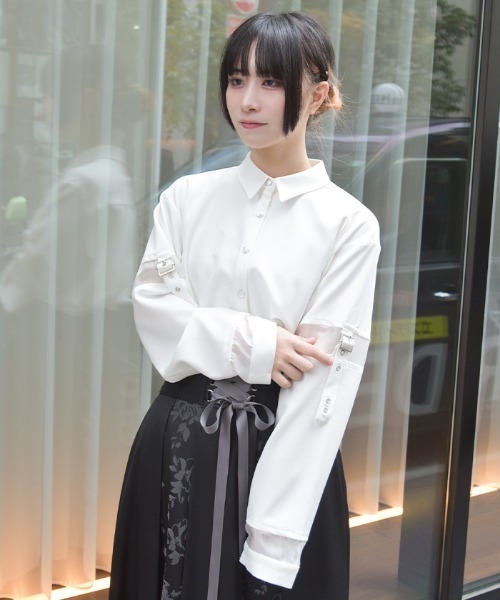 axes femme（アクシーズ ファム） チュニック ハトメシャツチュニック