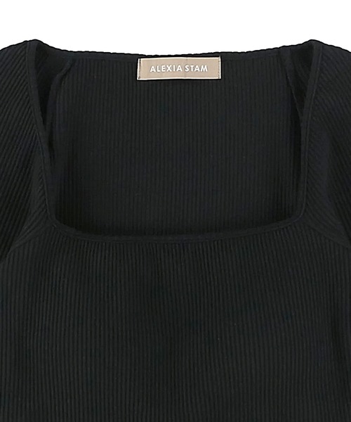 「ALEXIA STAM」 長袖カットソー M ブラック レディース_画像4