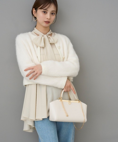 SNIDEL（スナイデル） 長袖ブラウス FREE オフホワイト レディース