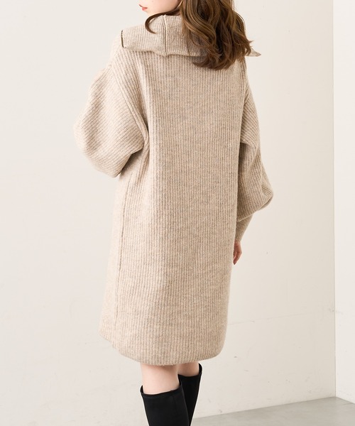 「Chico」 ニットワンピース FREE ベージュ レディース_画像9