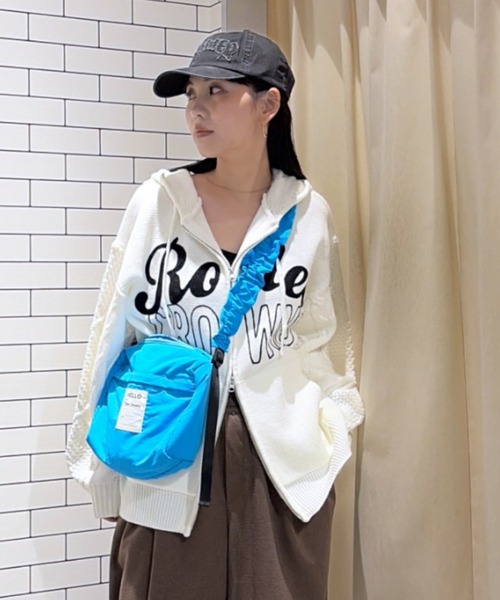 値下げ　web完売❗️RCWB Denim フーディトップス RODEO CROWNS WIDE BOWL（ロデオクラウンズワイドボウル） パーカー