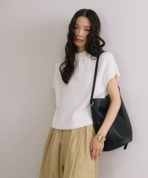 soins トートバッグ 「牛革」2WAYワンハンドルバケツトートバッグ