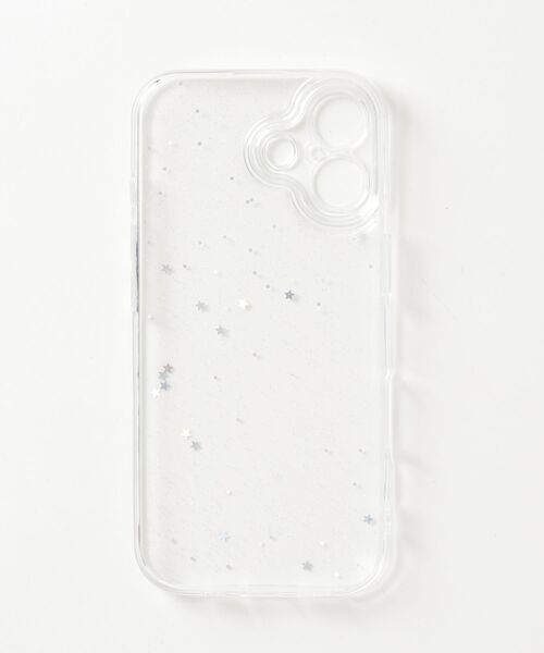 スマホケース キラキラ スター ラメ入り クリア iPhone ケース 13.13