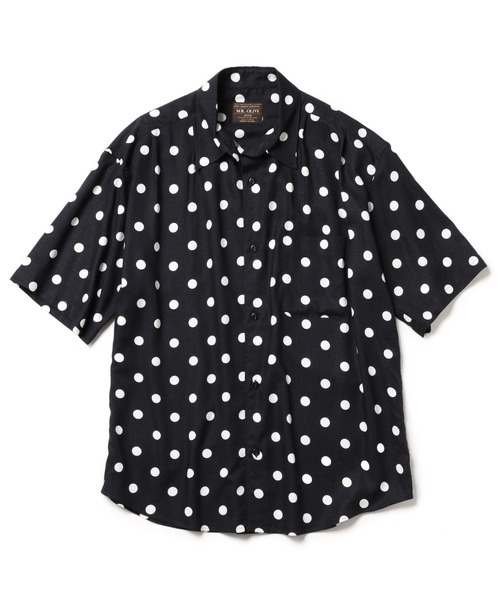 「MR.OLIVE」 半袖シャツ SMALL サックスブルー メンズ_画像2
