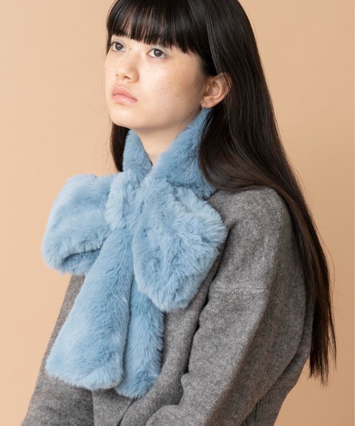 「Casselini」 ティペット FREE ブラウン レディース_画像6