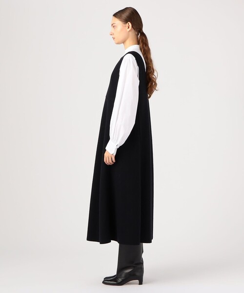 「TOMORROWLAND」 サロペットスカート 36 ブラック レディース_画像5