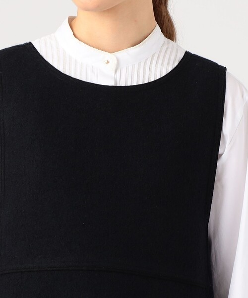 「TOMORROWLAND」 サロペットスカート 36 ブラック レディース_画像7