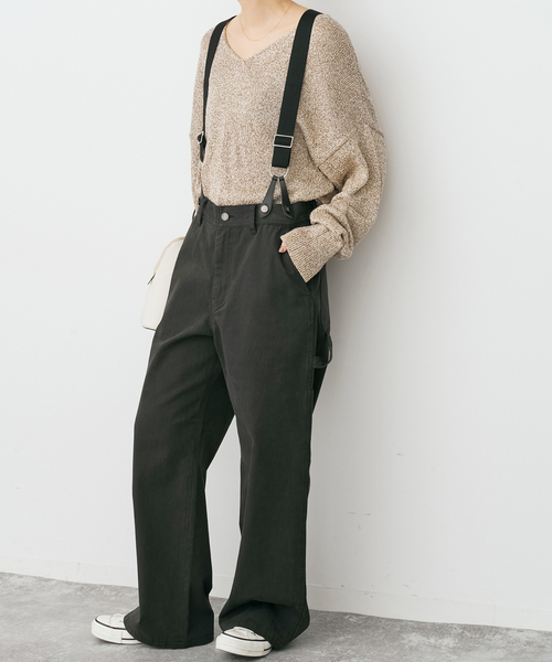 Spick＆Span（スピック アンド スパン） パンツ サスペンダー