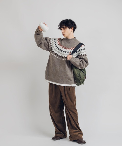 「MUHET」 長袖ニット X-LARGE ブラック レディース_画像2