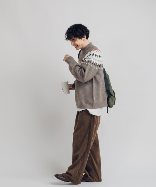 「MUHET」 長袖ニット X-LARGE ブラック レディース_画像3