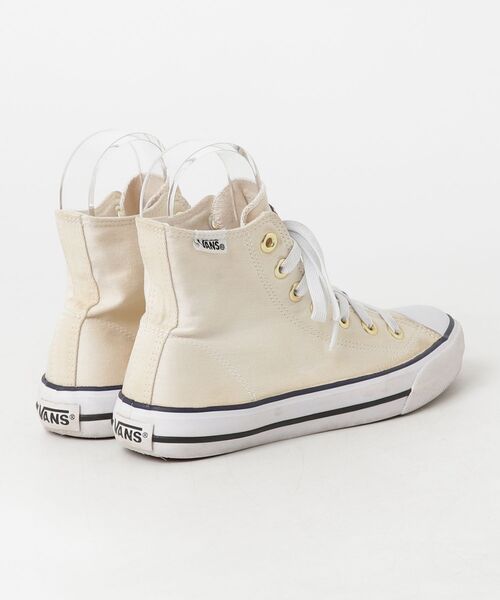 VANS（ヴァンズ） ハイカットスニーカー 22.5cm ベージュ レディース
