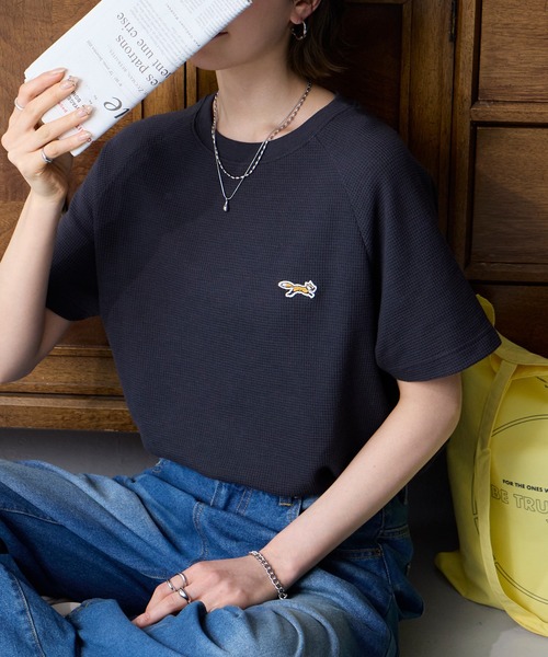PENNEYS（ペニーズ） tシャツ 半袖 別注 THE FOX ワンポイント刺繍