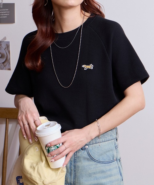 PENNEYS（ペニーズ） tシャツ 半袖 別注 THE FOX ワンポイント刺繍