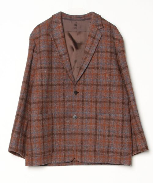 HARRIS TWEED（ハリスツイード） テーラードジャケット X-LARGE ライト