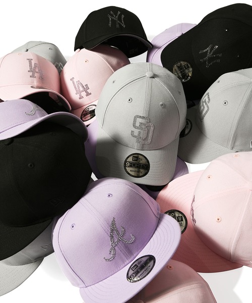 NewEra ジュエルキャップ　ラインストーン　y2k グランジ NEW ERA（ニューエラ） キャップ 帽子 ニューエラ「NEW ERA」別注
