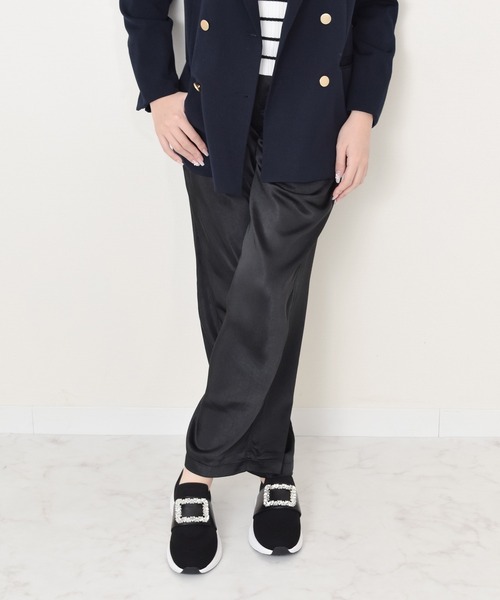 スニーカー 「Bridget Birkin」ビジューバックルニットスニーカー(565013) レディース_9