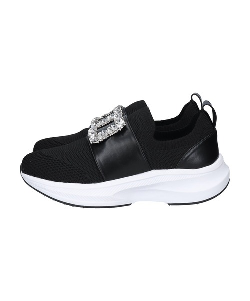 スニーカー 「Bridget Birkin」ビジューバックルニットスニーカー(565013) レディース_21
