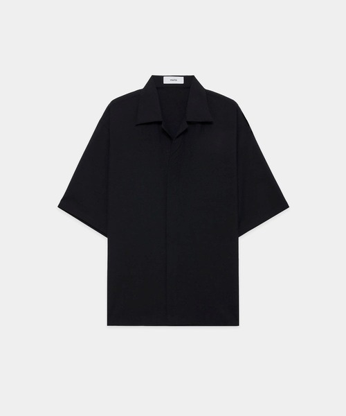 markaware（マーカウェア） シャツ FLY FRONT OPEN COLLAR S/S SHIRT