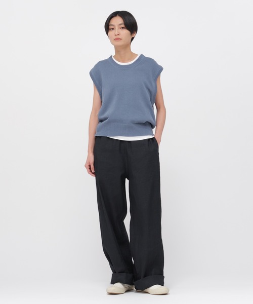 MHL.（エムエイチエル） ニット セーター BELGIAN LINEN COTTON