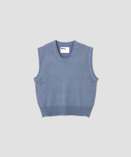MHL.（エムエイチエル） ニット セーター BELGIAN LINEN COTTON