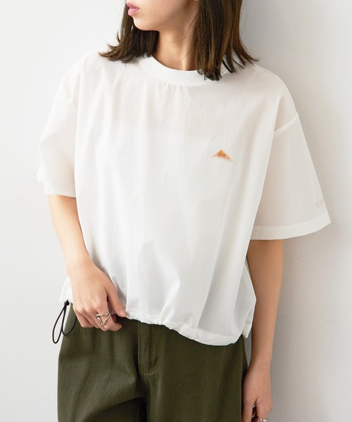 「KELTY」 半袖カットソー FREE グリーン レディース_画像8