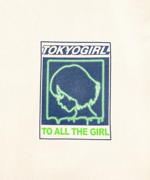 「WHO'S WHO gallery」 「Tokyo girl」スウェットカットソー FREE グレー メンズ_画像4