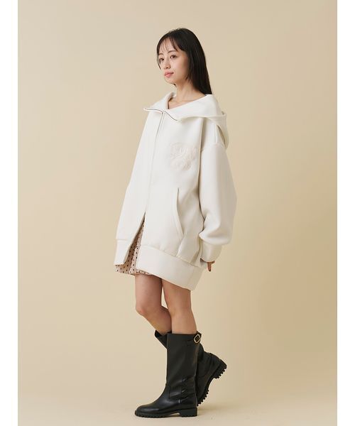 SNIDEL（スナイデル） ワンピース ボリュームパーカーワンピース