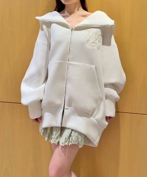 SNIDEL（スナイデル） ワンピース ボリュームパーカーワンピース