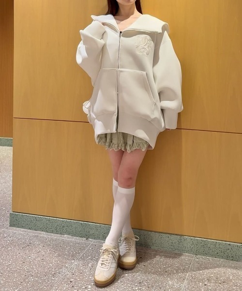 SNIDEL（スナイデル） ワンピース ボリュームパーカーワンピース
