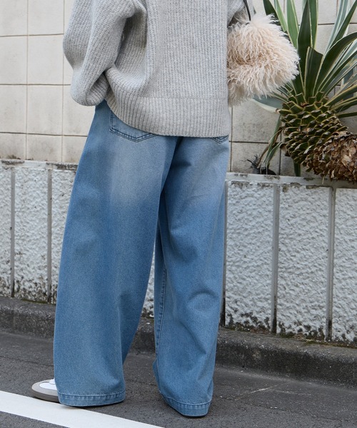 MONO-MART（モノマート） ワイドパンツ ジーンズ デニム デニムパンツ