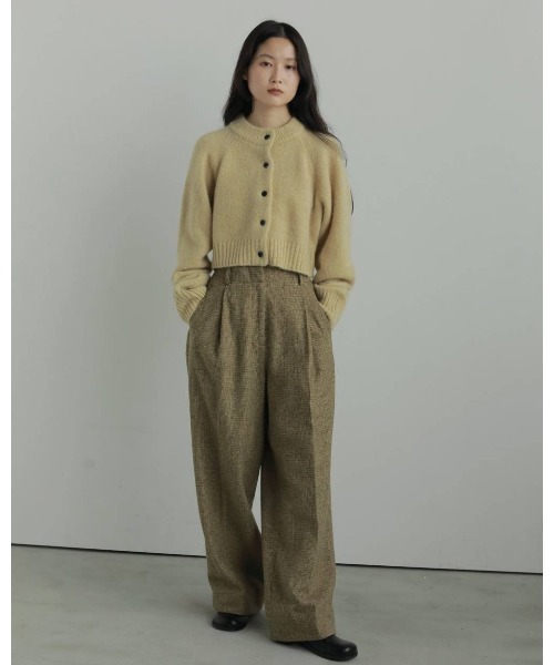 「anuke」 パンツ 36inch ブラウン レディース_画像3