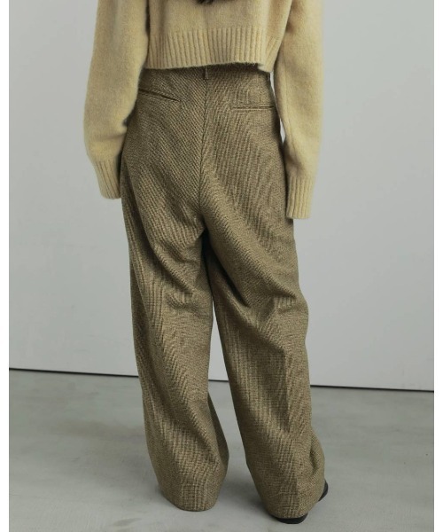 「anuke」 パンツ 36inch ブラウン レディース_画像5