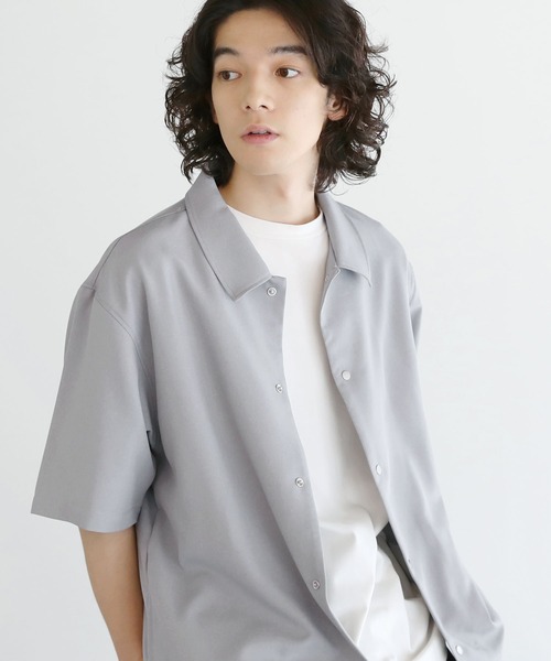 「SPU」 半袖シャツ L グレー メンズ_画像6