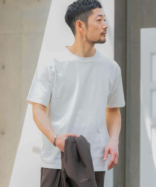 「URBAN RESEARCH ROSSO MEN」 半袖Tシャツ X-LARGE ネイビー メンズ_画像4